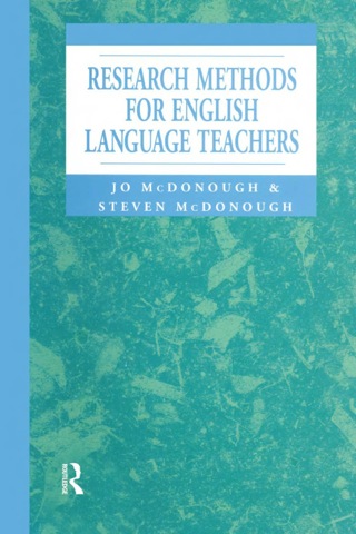 Cover image: Research Methods for English Language Teachers 9780340614723
