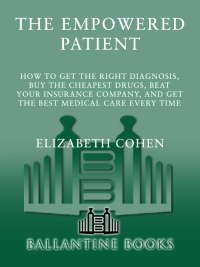 Cover image: The Empowered Patient 9780345513748