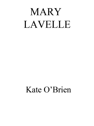 Cover image: Mary Lavelle 9781844083152