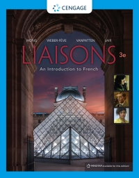 Cover image: Liaisons, Student Edition: An Introduction to French 3rd edition 9780357391518