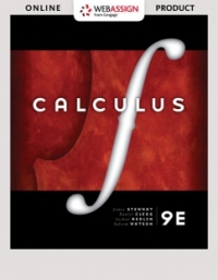Cover image: WebAssign for Stewart/Clegg/Watson's Calculus 9th edition 9780357043196