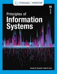 Cover image: MindTap for Stair/Reynolds� Principles of Information Systems, 14th Edition [Instant Access], 2 terms 14th edition 9780357112441