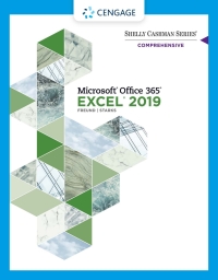 Omslagafbeelding: Shelly Cashman Series Microsoft Office 365 & Excel 2019 Comprehensive 1st edition 9780357026403