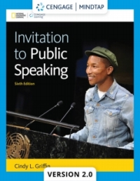 Cover image: MindTap V2.0 for Griffin's Invitation to Public Speaking, 6th Edition [Instant Access], 1 term 6th edition 9780357122372