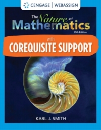 Cover image: WebAssign with Corequisite Support for Smith's Nature of Mathematics with Karr Massey, 13th Edition [Instant Access], Single-Term 13th edition 9780357127193