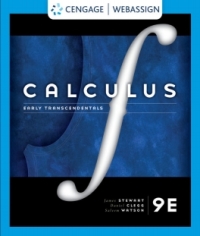 Cover image: WebAssign for Stewart/Clegg/Watson's Calculus: Early Transcendentals 9th edition 9780357128923