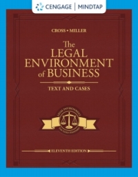 MindTap For Cross/Miller's The Legal Environment Of Business: Text And ...