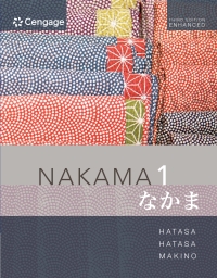 Omslagafbeelding: Nakama 1 Enhanced, Student text: Introductory Japanese Communication, Culture, Context 3rd edition 9780357142165