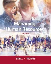 Cover image: Managing Human Resources 18th edition 9780357033814