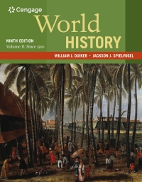 Cover image: World History, Volume II 9th edition 9781337401265