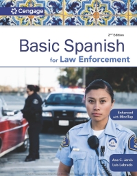 Cover image: Spanish for Law Enforcement Enhanced Edition: The Basic Spanish Series 2nd edition 9780357172599