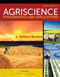 Imagen de portada: Agriscience Fundamentals and Applications Updated, Precision Exams Edition 6th edition 9780357020425