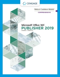 Omslagafbeelding: Shelly Cashman Series Microsoft Office 365 & Publisher 2019 Comprehensive 1st edition 9780176939762