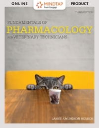 Cover image: MindTap for Romich's Fundamentals of Pharmacology for Veterinary Technicians, 3rd Edition, [Instant Access] 3rd edition 9780357361498