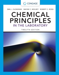 Cover image: Chemical Principles in the Laboratory 12th edition 9780357364536