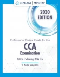 Cover image: MindTap for Schnering's Professional Review Guide for the CCA Examinations, 2020, 1st Edition [Instant Access], 2 terms 1st edition 9780357369203