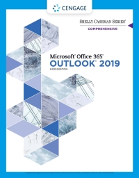 Imagen de portada: Shelly Cashman Series Microsoft Office 365 & Outlook 2019 Comprehensive 1st edition 9780357478035
