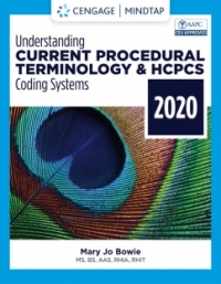 Cover image: MindTap for Bowie's Understanding Current Procedural Terminology and HCPCS Coding Systems - 2020, 7th Edition, [Instant Access] 7th edition 9780357378533