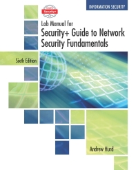 Cover image: CompTIA Security  Guide to Network Security Fundamentals, Lab Manual 6th edition 9780357192696