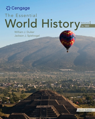 Omslagafbeelding: The Essential World History, Volume I: To 1800 9th edition 9780357391846