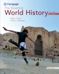Cover image: The Essential World History, Volume II: Since 1500 9th edition 9780357391839