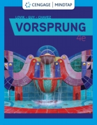 Cover image: MindTap for Lovik/Guy/Chavez's Vorsprung, 4th Edition [Instant Access], 1 term 4th edition 9780357424025
