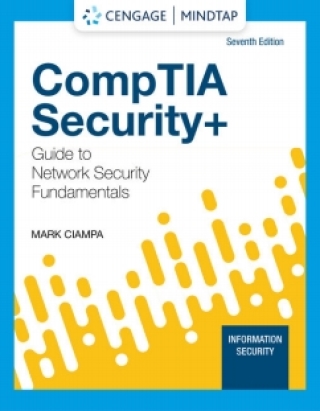 Cover image: MindTap for Ciampa's CompTIA Security+ Guide to Network Security Fundamentals 7th edition 9780357424414