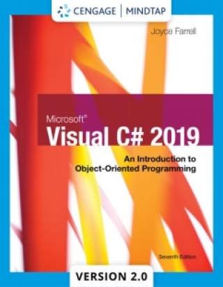 Cover image: MindTapV2.0 for Farrell's Microsoft Visual C# 2019: An Introduction to Object-Oriented Programming, 7th Edition, [Instant Access] 7th edition 9780357429273