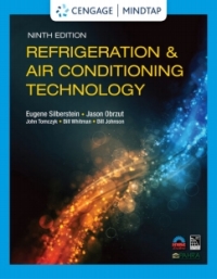 Cover image: MindTap for Silberstein/Obrzut/Tomczyk/Whitman/Johnson's Refrigeration & Air Conditioning Technology, 9th Edition [Instant Access], 2 terms 9th edition 9780357435199