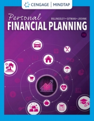 Cover image: MindTap for Billingsley/Gitman/Joehnk' s Personal Financial Planning, 15th Edition [Instant Access], 1 term 15th edition 9780357438534