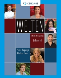 Cover image: Welten: Introductory German, Enhanced 1st edition 9780357445747
