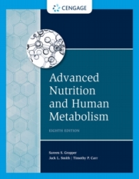 Cover image: MindTap for Gropper/Smith/Carr's Advanced Nutrition and Human Metabolism, 8th Edition [Instant Access], 1 term 8th edition 9780357450024