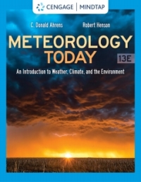 Cover image: MindTap for Ahrens/Henson's Meteorology Today: An Introduction to Weather, Climate, and the Environment 13th edition 9780357452370