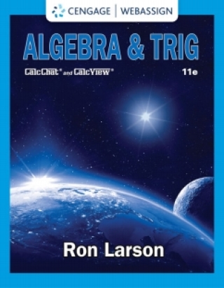 Cover image: WebAssign for Larson's Algebra & Trig 11th edition 9780357452486
