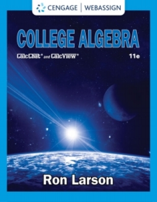 Cover image: WebAssign for Larson's College Algebra 11th edition 9780357454411