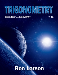 Cover image: Trigonometry 11th edition 9780357455395
