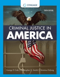 Cover image: Criminal Justice in America 10th edition 9780357456446