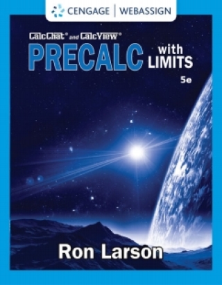 Cover image: WebAssign for Larson's Precalculus with Limits, 5th Edition [Instant Access], Single-Term 5th edition 9780357457986