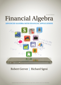 Cover image: Financial Algebra: Advanced Algebra with Financial Applications 2nd edition 9781337271790