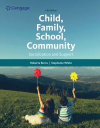 Imagen de portada: Child, Family, School, Community: Socialization and Support 11th edition 9780357509593