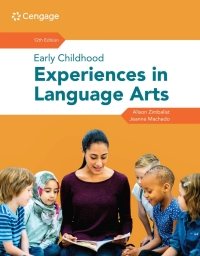 Imagen de portada: Early Childhood Experiences in Language Arts 12th edition 9780357513088
