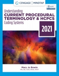 Cover image: MindTap for Bowie's Understanding Current Procedural Terminology and HCPCS Coding Systems, 8th Edition [Instant Access], 2 terms 8th edition 9780357517048