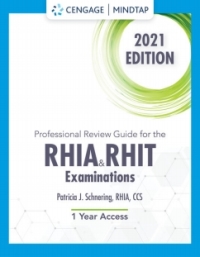 Cover image: MindTap for Schnering's Professional Review Guide for the RHIA/RHIT Examination, 2021, 1st Edition, [Instant Access] 1st edition 9780357517499