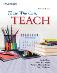 Imagen de portada: Those Who Can, Teach 15th edition 9780357518427
