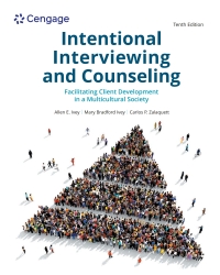 Omslagafbeelding: Intentional Interviewing and Counseling: Facilitating Client Development in a Multicultural Society 10th edition 9780357622797