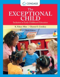 Omslagafbeelding: The Exceptional Child: Inclusion in Early Childhood Education 9th edition 9780357630693