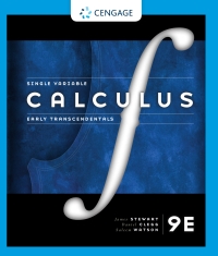 Cover image: Single Variable Calculus: Early Transcendentals 9th edition 9780357633298