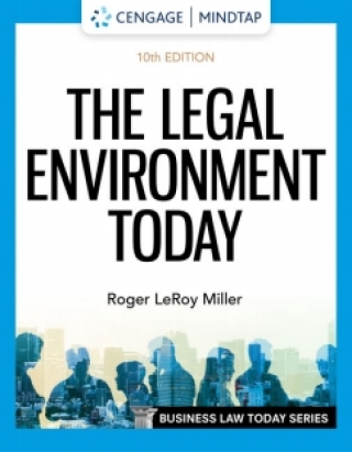 Cover image: MindTap for Miller/Cross' The Legal Environment Today 10th edition 9780357635568