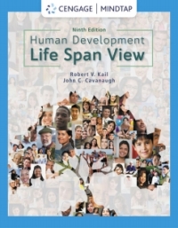 Cover image: MindTap for Kail/Cavanaugh's Human Development: A Life-Span View, 1 term Instant Access 9th edition 9780357657973