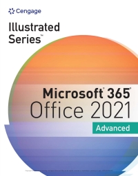 Cover image: Illustrated Series® Collection, Microsoft® 365® & Office® 2021 Advanced 1st edition 9780357675007